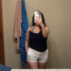 Super cute Ambiance Apparel white shorts!